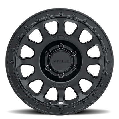 18x9 Method MR709 HD Bead Grip Matte Black Wheel 6x5.5 (12mm)