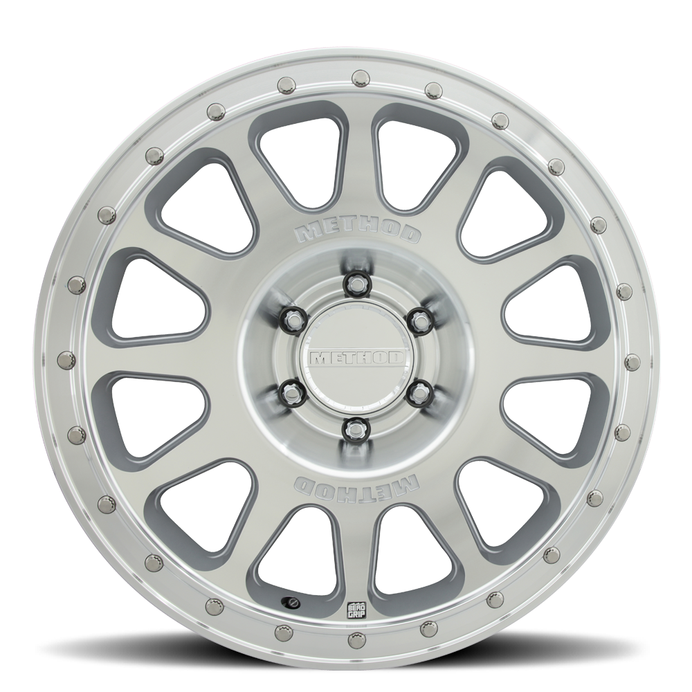 20x9 Method MR709 HD Bead Grip Machined - Clear Coat Wheel 6x5.5 (12mm)