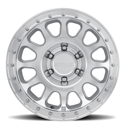 17x8.5 Method MR709 HD Bead Grip Machined - Clear Coat Wheel 6x5.5 (25mm)