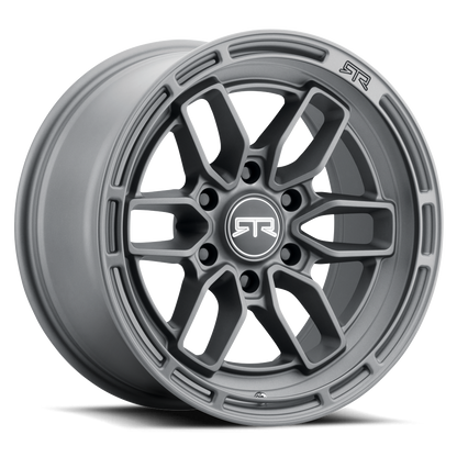 18x9 RTR EVO 6 Satin Charcoal Wheel 6x5.5 (30mm)