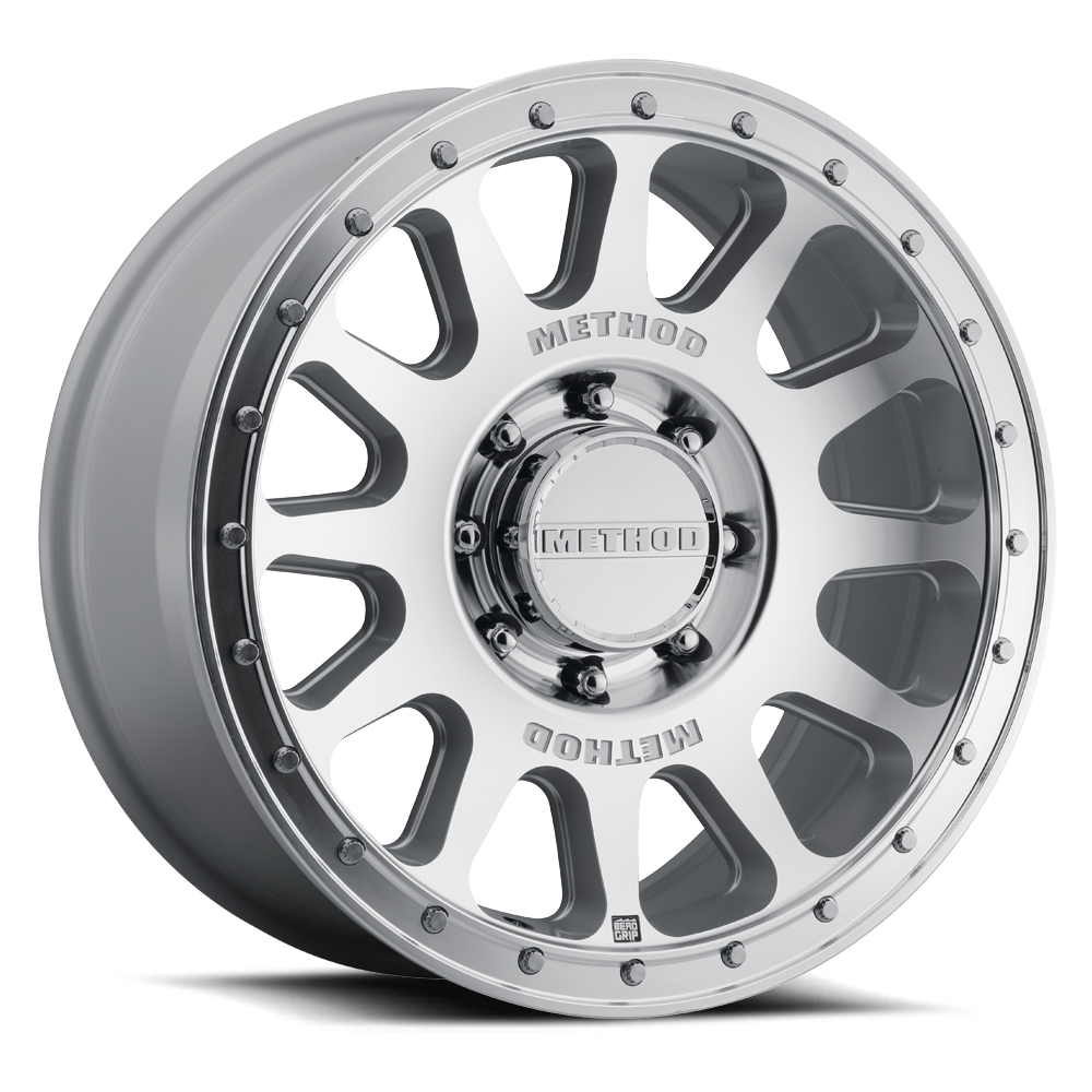 20x9 Method MR709 HD Bead Grip Machined - Clear Coat Wheel 8x170 (12mm)