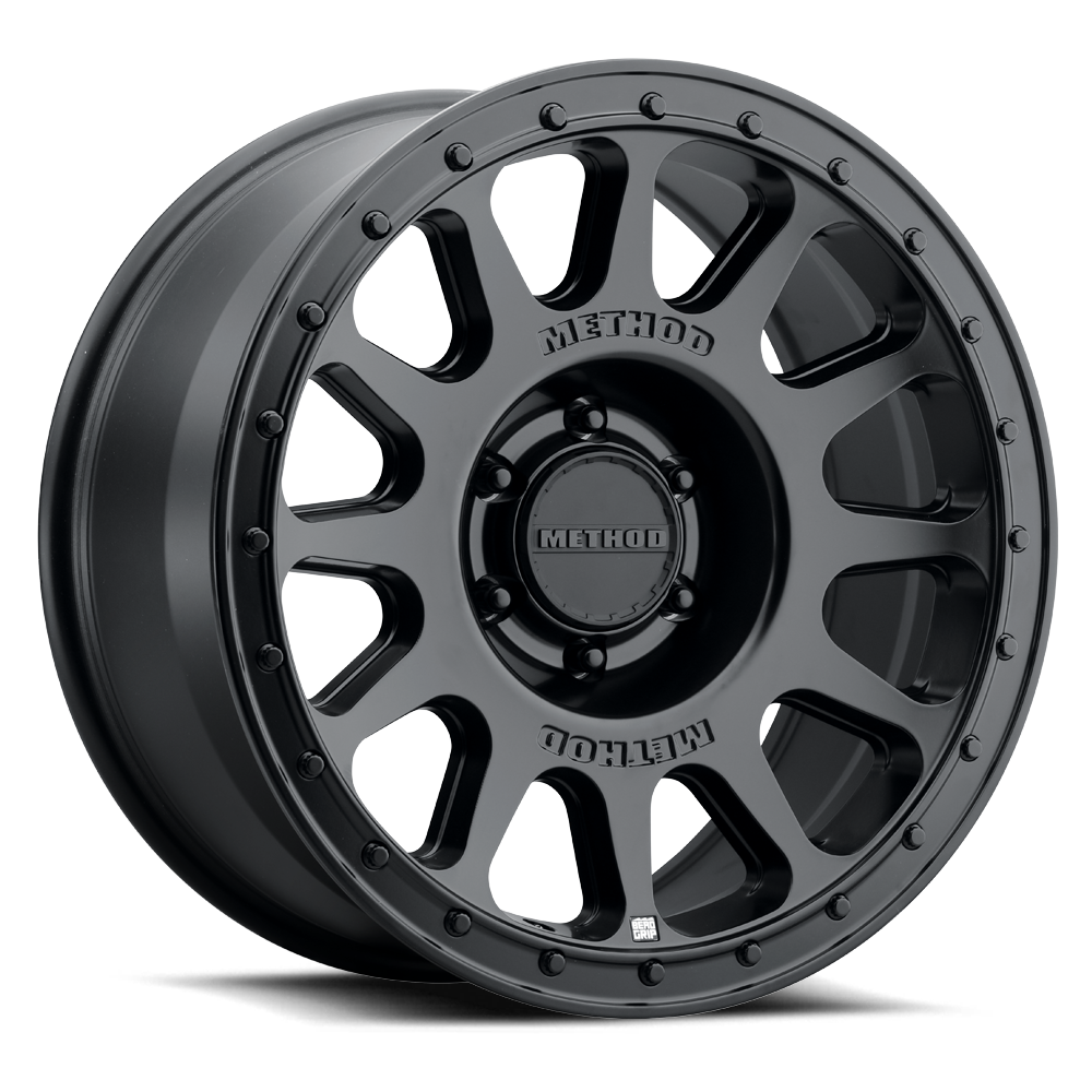 20x9 Method MR709 HD Bead Grip Matte Black Wheel 6x5.5 (12mm)