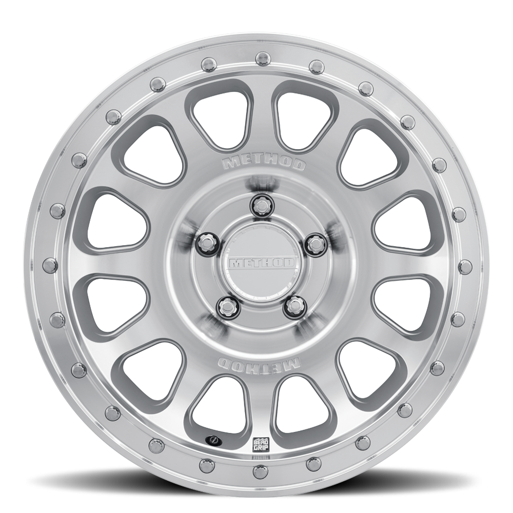 20x9 Method MR709 HD Bead Grip Machined - Clear Coat Wheel 5x5 (12mm)
