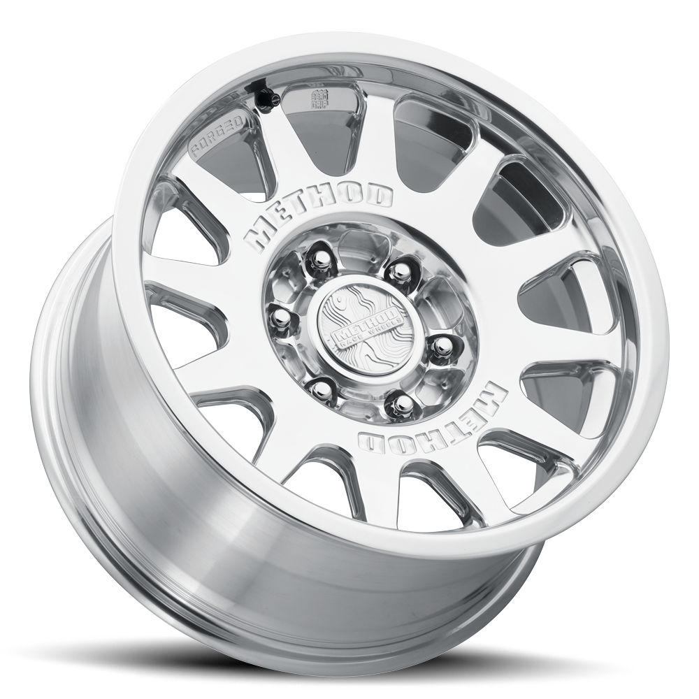 17x8.5 Method MR203 Polished - Clear Coat FORGED Wheel 6x135 (0mm)