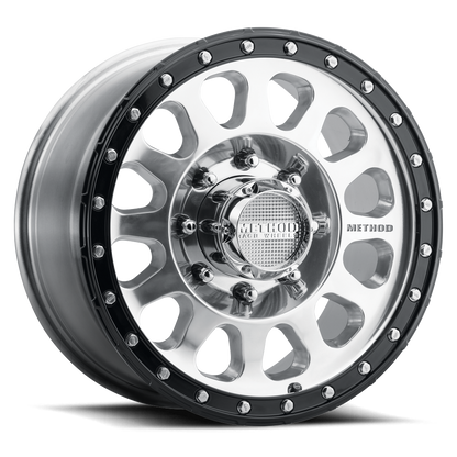 18x9 Method MR315 Polished - Gloss Black Lip Wheel 8x170 (18mm)