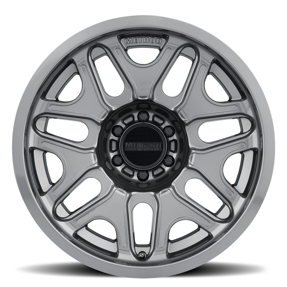 20x10 Method MR322 Gloss Titanium Wheel 6x5.5 (-18mm)