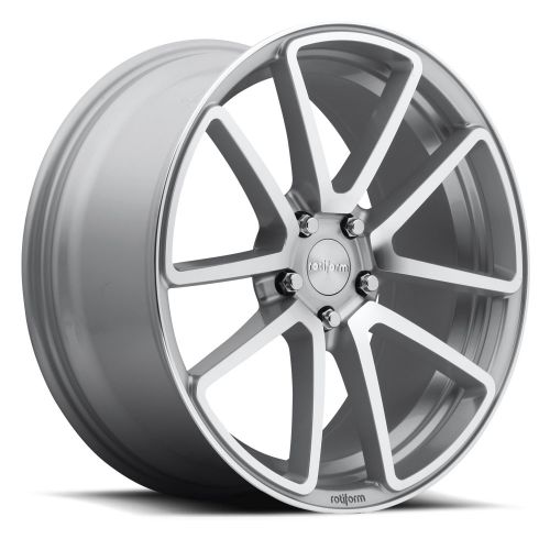 21x10.5 R120 Rotiform SPF Silver Machined Wheel 5x112 (35mm)