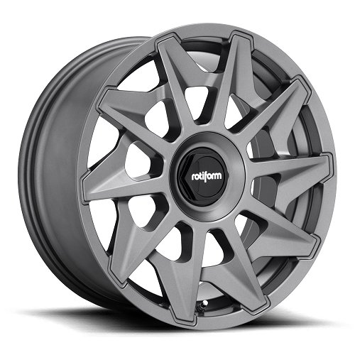 19x8.5 R128 Rotiform CVT Matte Anthracite Wheel 5x100/5x112 (35mm)
