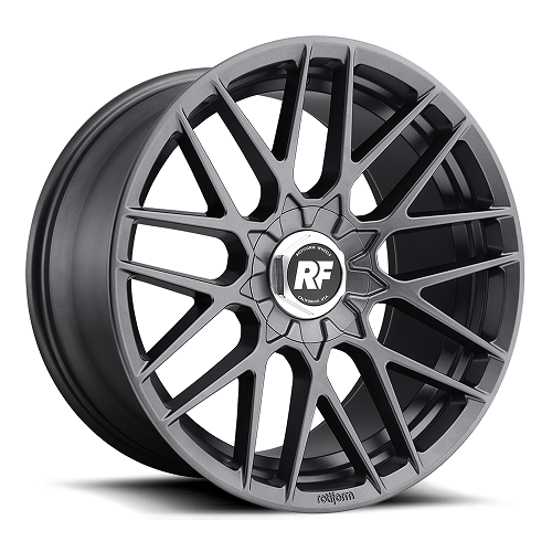 20x8.5 R141 Rotiform RSE Matte Anthracite Wheel 6x120 (43mm)