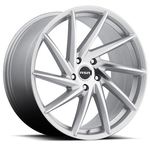 19x9.5 RSR R701 Silver Machined Wheel 5x120 (40mm)