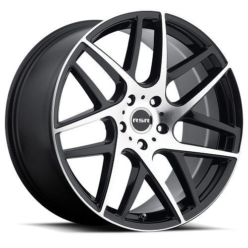 19x8.5 RSR R702 Black Machined Wheel 5x112 (38mm)