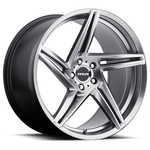 20x10.5 RSR R802 Hyper Black Wheel 5x4.5 (25mm)