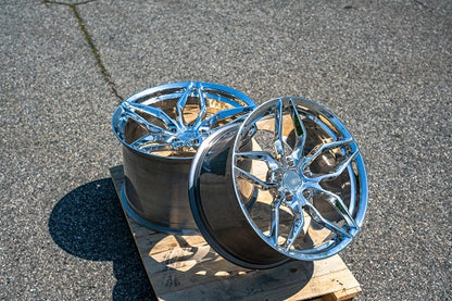 20x11 RSR R902 Polished FORGED Wheel 5x120 (60mm)