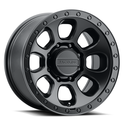18x9 Raceline 961B Bolt Satin Black Wheel 8x170 (18mm)