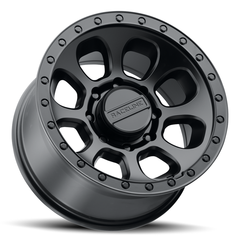18x9 Raceline 961B Bolt Satin Black Wheel 8x170 (18mm)