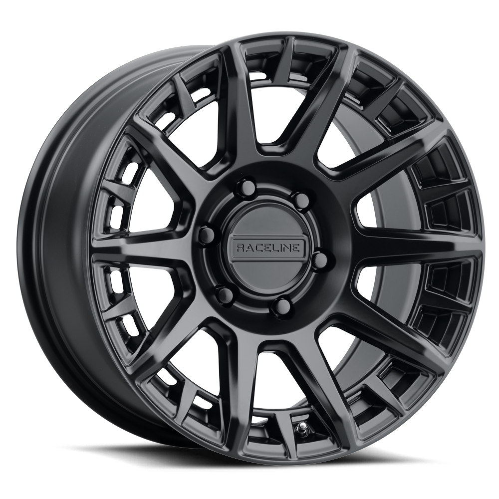 17x8.5 Raceline 964SB Vector Satin Black Wheel 6x135 (25mm)