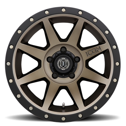 17x8.5 Icon Alloys Rebound Bronze Wheel 5x150 (25mm)