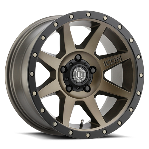 17x8.5 Icon Alloys Rebound Bronze Wheel 5x5 (-6mm)