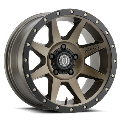 18x9 Icon Alloys Rebound Bronze Wheel 5x150 (25mm)