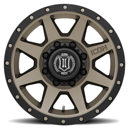 18x9 Icon Alloys Rebound HD Bronze Wheel 8x180 (12mm)