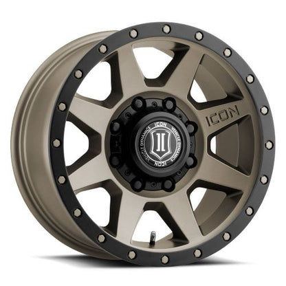 18x9 Icon Alloys Rebound HD Bronze Wheel 8x180 (12mm)