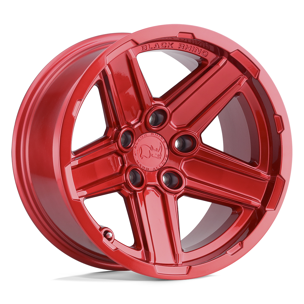 18x9.5 Black Rhino RECON CANDY RED Wheel 5x5 (-32mm)