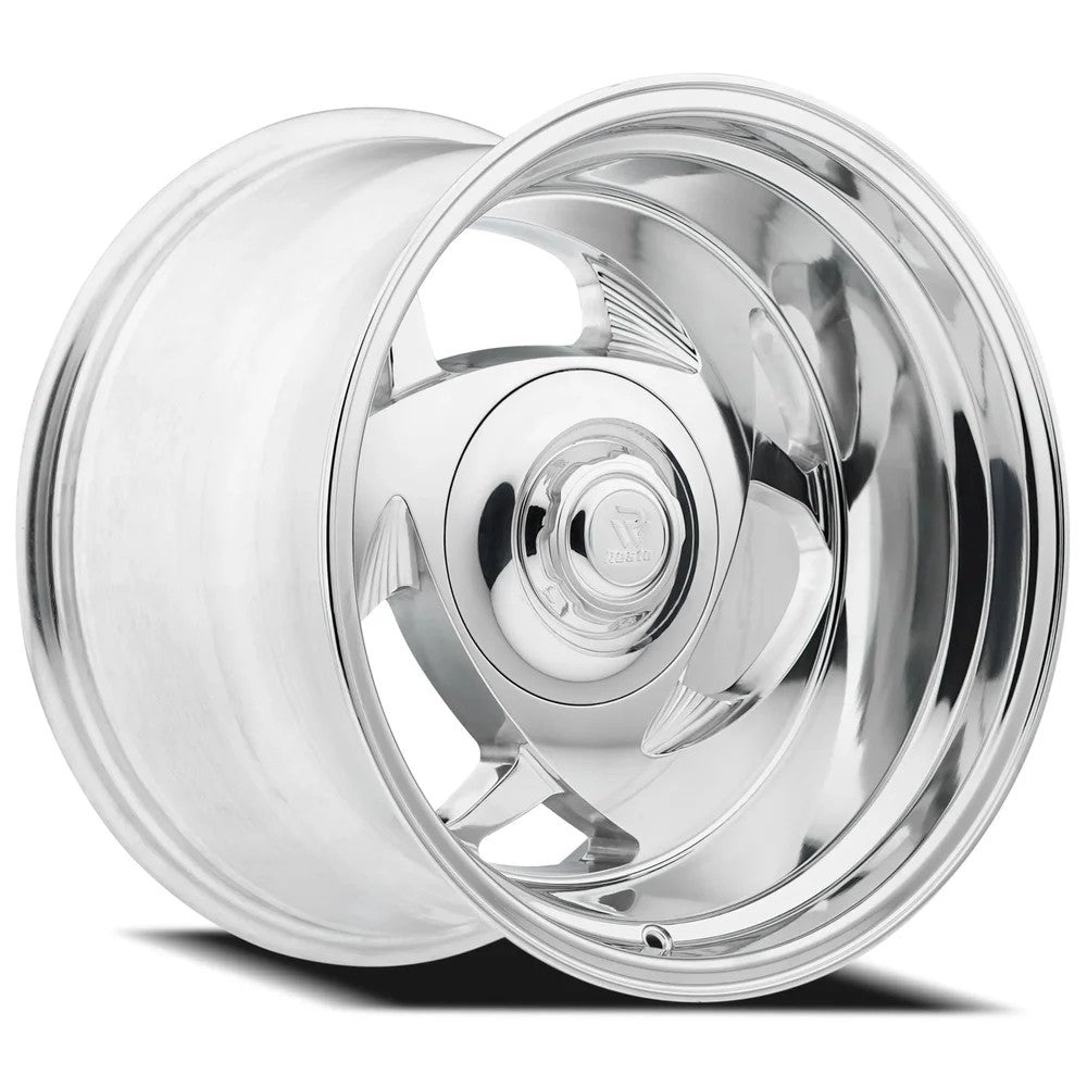 17x11 Resto R105 EL MZ Milled and Polished Wheel 5x5 (-25mm)