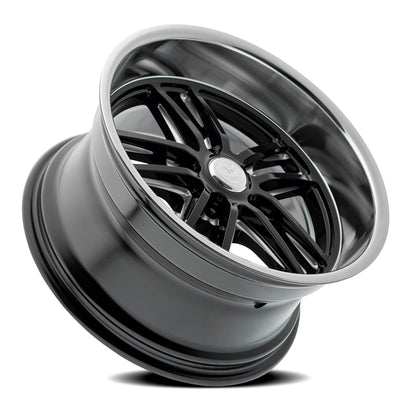 22x10.5 Resto R103 Maverick Gloss Black Milled Wheel 5x4.5 (12mm)