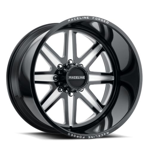 22x14 Raceline RF104B Stamina Forged Black Milled Wheel 8X6.5 (-76mm)