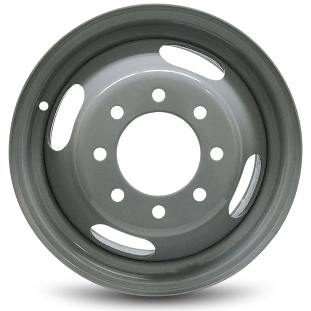 16x6.5 Road Ready RRW-05125 Grey DUALLY Wheel 8x6.5 (127mm)