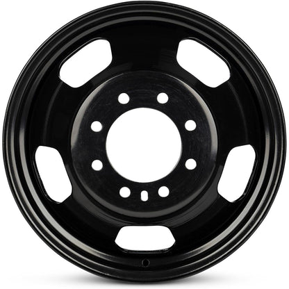 17x6 Road Ready RRW-2191 Black DUALLY Wheel 8x6.5 (136mm)
