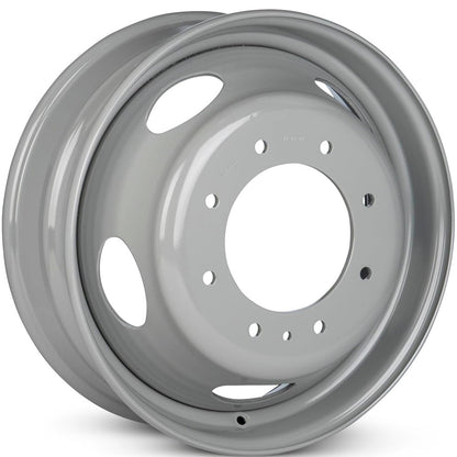 19.5x6 Road Ready RRW-3342 Grey DUALLY Wheel 8x225 (136mm)
