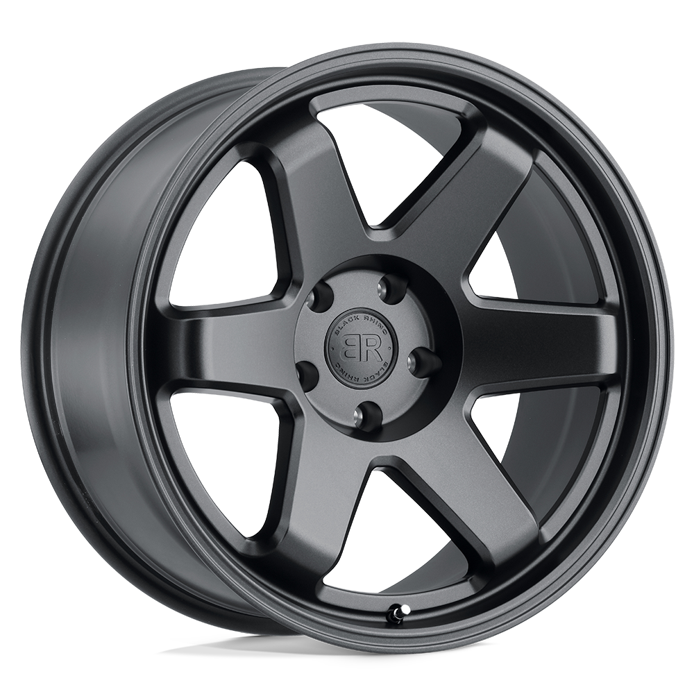 20x9.5 Black Rhino ROKU GUN BLACK Wheel 6x5.5 (12mm)