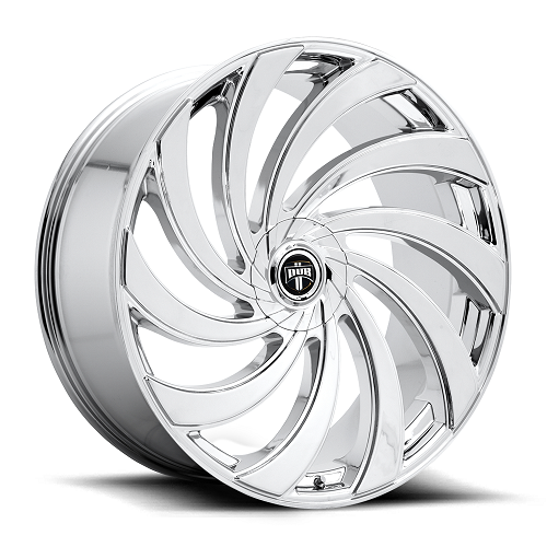 24x10 S238 Dub Delish Chrome Wheel 5x4.5/5x4.75 (5mm)
