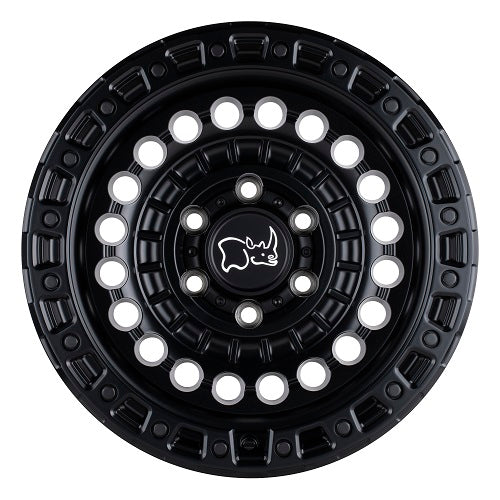 17x8.5 Black Rhino SENTINEL MATTE BLACK Wheel 6x135 (-10mm)
