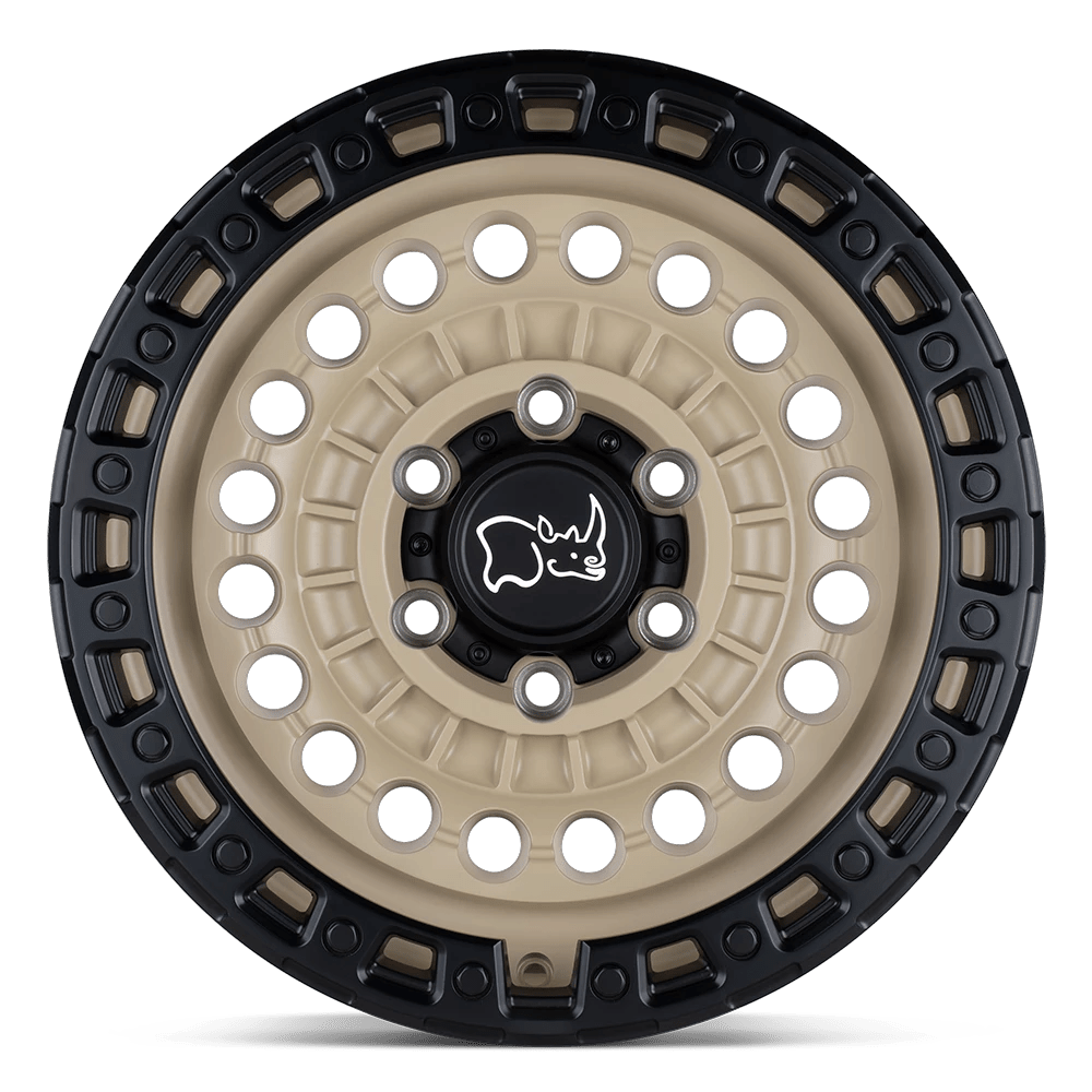 17x8.5 Black Rhino Sentinel Desert Sand With Black Ring Wheel 8x6.5 (0mm)