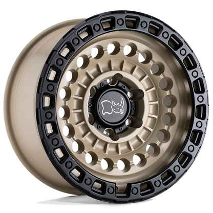 17x8.5 Black Rhino Sentinel Desert Sand With Black Ring Wheel 8x6.5 (0mm)