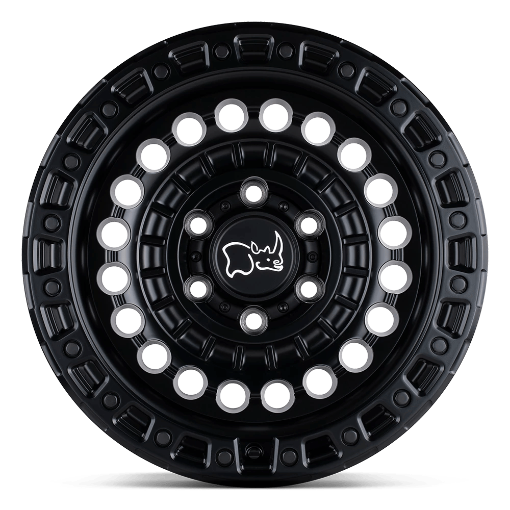 17x8.5 Black Rhino Sentinel Matte Black Wheel 8x170 (0mm)