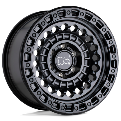 17x8.5 Black Rhino Sentinel Matte Black Wheel 8x170 (0mm)