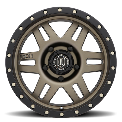 17x8.5 Icon Alloys Sixspeed Bronze Wheel 5x5 (-6mm)