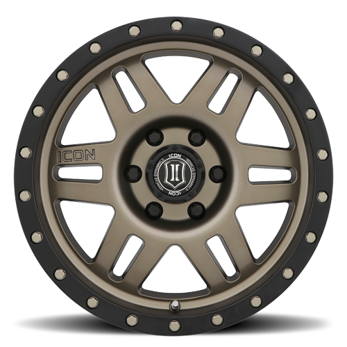 17x8.5 Icon Alloys Sixspeed Bronze Wheel 6x135 (6mm)