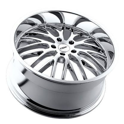 20x10 TSW SNETTERTON CHROME Wheel 5x120 (25mm)