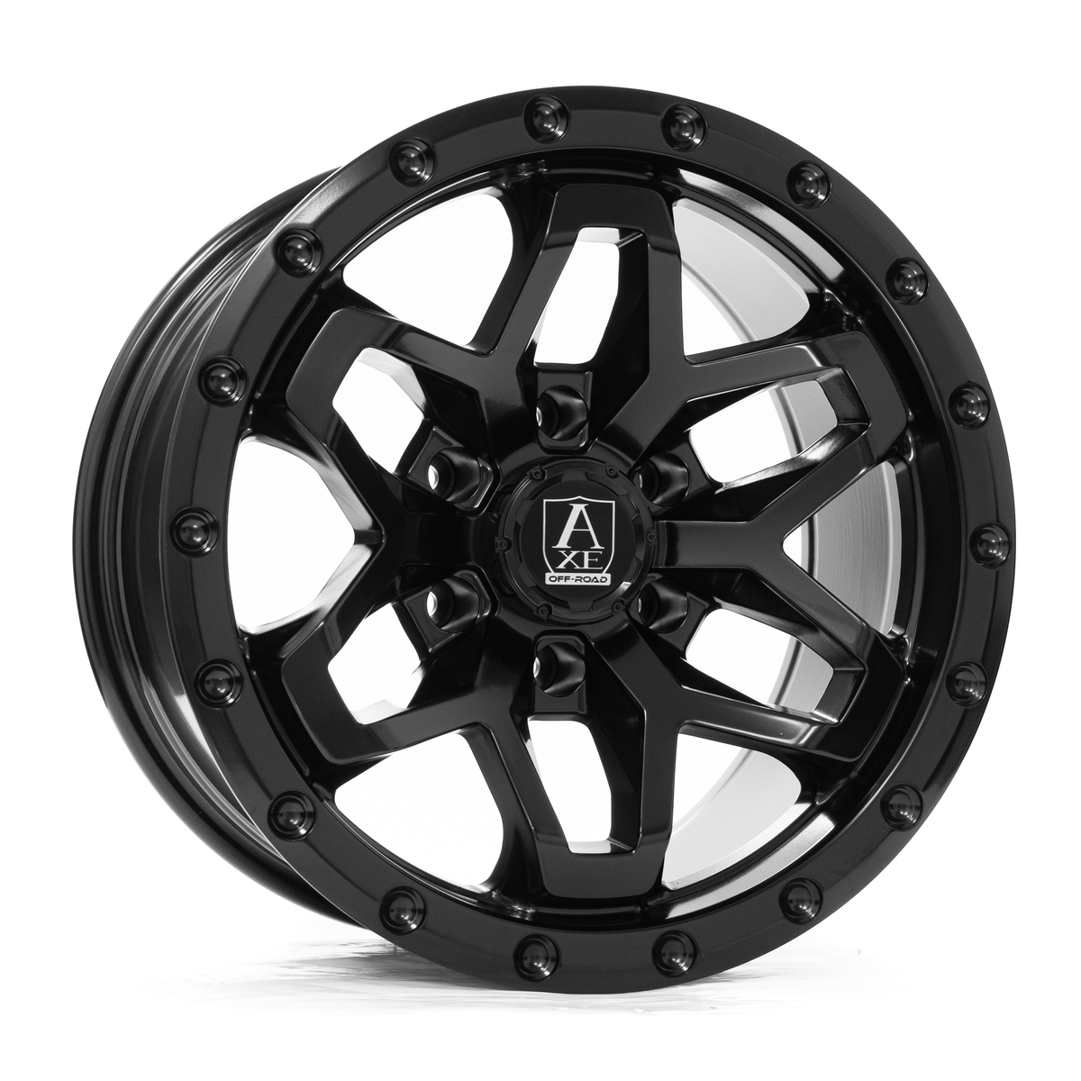 17x9 Axe Syrinks Satin Black Wheel 5x5 (-15mm)