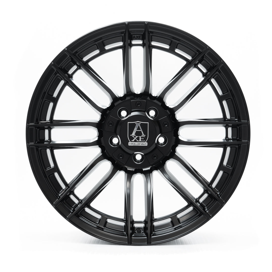 20x10 Axe Thanos Satin Black Wheel 6x135/6x5.5 (-10mm)