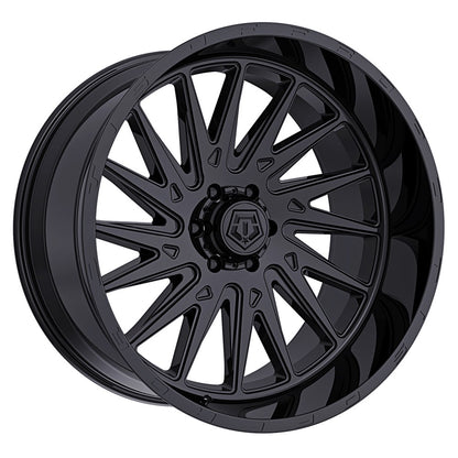 20x12 TIS 547B Gloss Black Wheel 5x4.5/5x5 (-44mm)