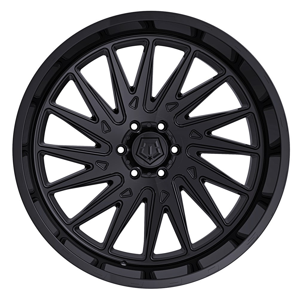 20x12 TIS 547B Gloss Black Wheel 5x4.5/5x5 (-44mm)