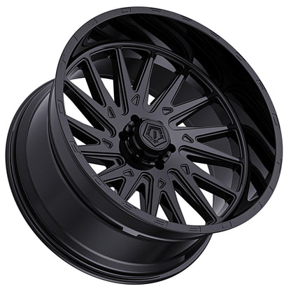 20x12 TIS 547B Gloss Black Wheel 5x4.5/5x5 (-44mm)