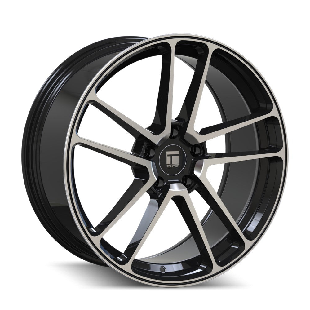 20x9 Touren TF97 Black Machined Wheel 5x120 (35mm)