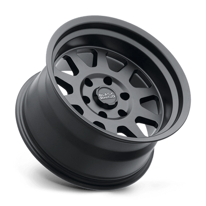 17x8.5 Black Rhino Stadium Matte Black Wheel 6x4.5 (0mm)