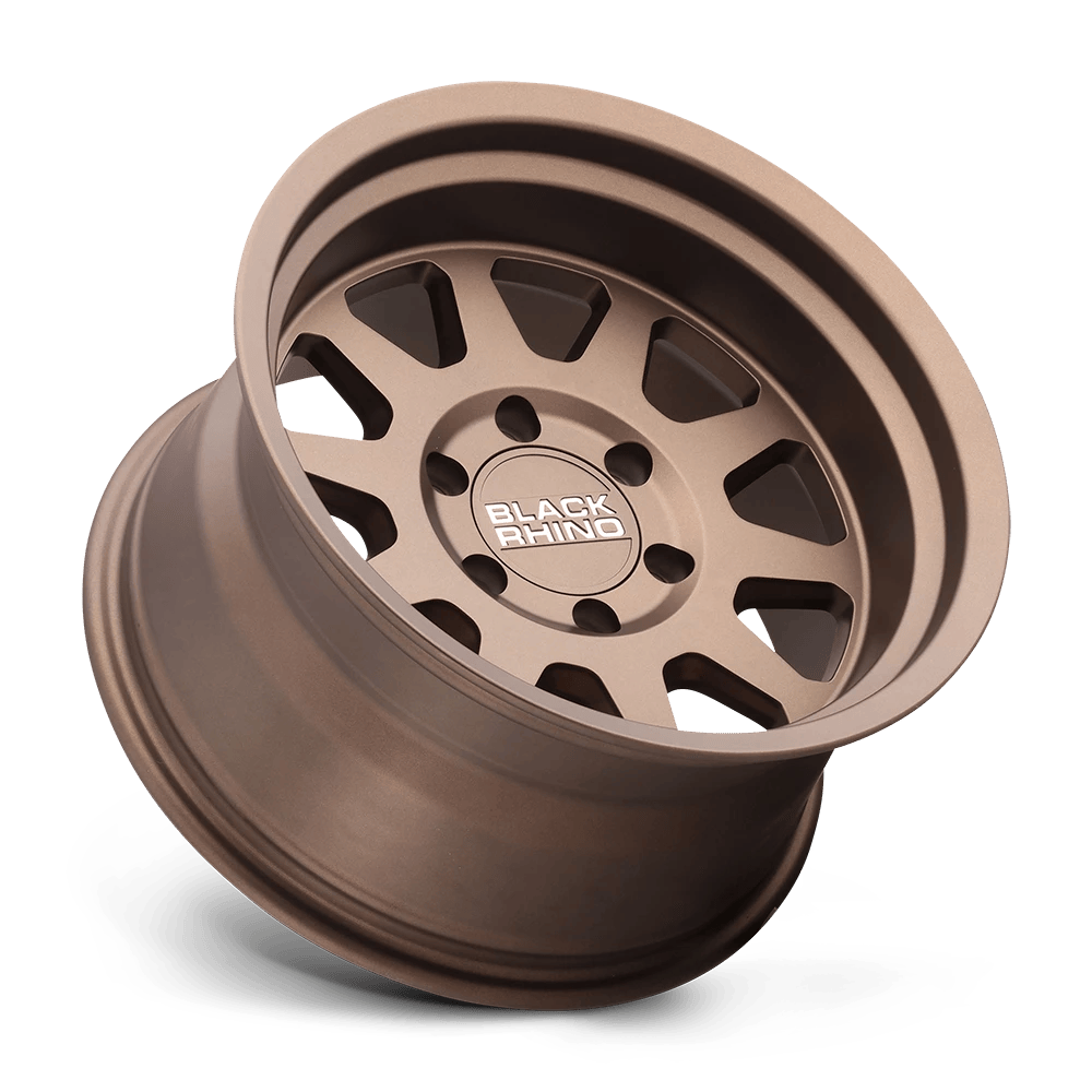 16x8 Black Rhino Stadium Matte Bronze Wheel 6x5.5 (-10mm)